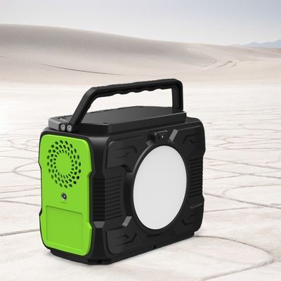 محطة توليد الطاقة المحمولة 200W للبطارية الليثيوم الشمسية شحن الهاتف المحمول في المنزل الطوارئ