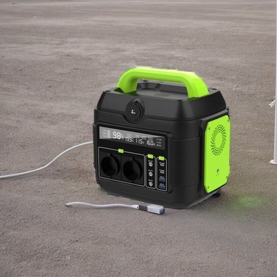 محطة طاقة قابلة لإعادة الشحن 600W لتخزين الطاقة الشمسية في الهواء الطلق محمولة ودائمة