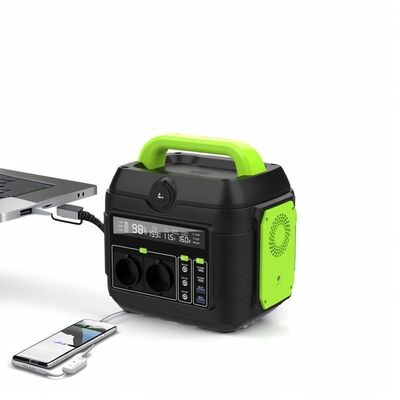 MPPT 600W AC110V AC220V بطارية الليثيوم محطة الطاقة الشمسية المحمولة للمتجولين