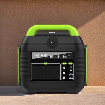 MPPT 110V/220V 600W بطارية الليثيوم محطة الطاقة الشمسية المحمولة في الهواء الطلق للتخييم