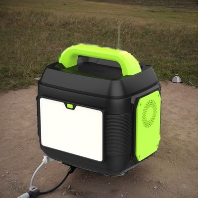 مولد طوارئ محمول عالي الطاقة قابل لإعادة التدوير 600W للشحن في الهواء الطلق والمنزل