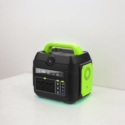 مولد طوارئ محمول عالي الطاقة قابل لإعادة التدوير 600W للشحن في الهواء الطلق والمنزل