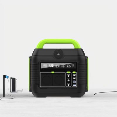 محطة طاقة محمولة 600W 300W بطارية الليثيوم الثلاثية نظام الطاقة المولّد الشمسي