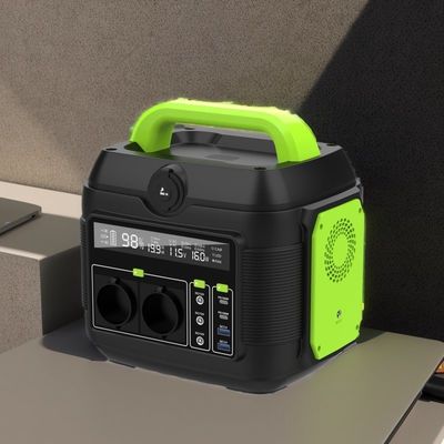 تخصيص محطة توليد الطاقة الشمسية المحمولة الصغيرة 600W مع شاشة LCD