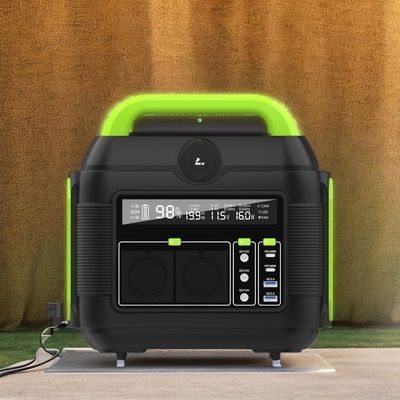 تخصيص محطة توليد الطاقة الشمسية المحمولة الصغيرة 600W مع شاشة LCD