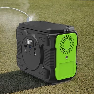 محطة توليد الطاقة المتنقلة 200 واط بطارية الليثيوم مولد الرياح الخارجي لتخزين الطاقة RV Uav