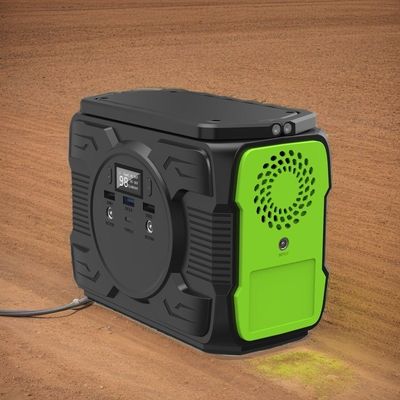 محطة توليد الطاقة المتنقلة 200 واط بطارية الليثيوم مولد الرياح الخارجي لتخزين الطاقة RV Uav