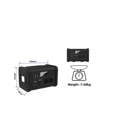 محطة كهرباء محمولة 700W/537.6wh للتخييم ومصدر طاقة خفيف الوزن