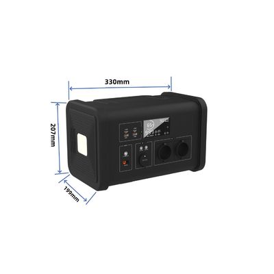 محطة كهرباء محمولة 700W/537.6wh للتخييم ومصدر طاقة خفيف الوزن