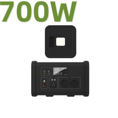 537.6wh بطارية LiFePO4 محطة الطاقة المحمولة أداة الذهاب إلى للتخييم وما وراء