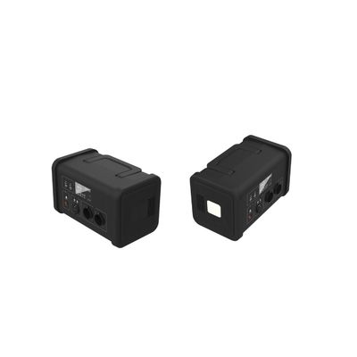 LiFePO4 انقطاع الطاقة المنزلية محطة الطاقة المحمولة مع 700W طاقة الخروج التيار المتردد و ضوء LED