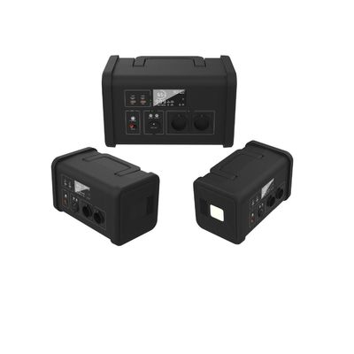 LiFePO4 انقطاع الطاقة المنزلية محطة الطاقة المحمولة مع 700W طاقة الخروج التيار المتردد و ضوء LED