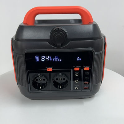 المنزل الخارجي التخييم السفر مولد RV 600W محطة طاقة بطارية الليثيوم المحمولة