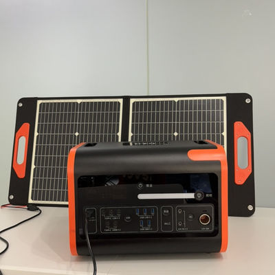 محطة الطاقة المحمولة 600W 1500W 2000W 2200W بطارية الليثيوم مولد الطاقة الشمسية القابلة لإعادة الشحن للتخييم في الهواء الطلق والطوارئ المنزلية