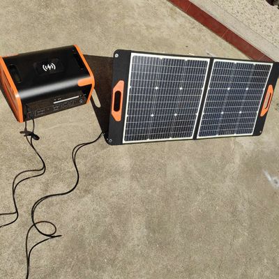 محطة الطاقة المتنقلة للطوارئ RV 2048wh مولد شمسي محمول للمنزل