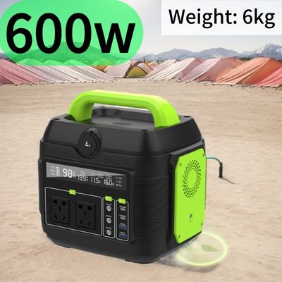 576wh محطة طاقة محمولة 600W 300W 200W مولد احتياطي شمسي