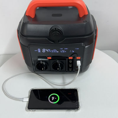 الكشف عن الكورد الطبيعي محطة الطاقة المحمولة 600W/576wh للمنازل الخارجية RV والإستعداد