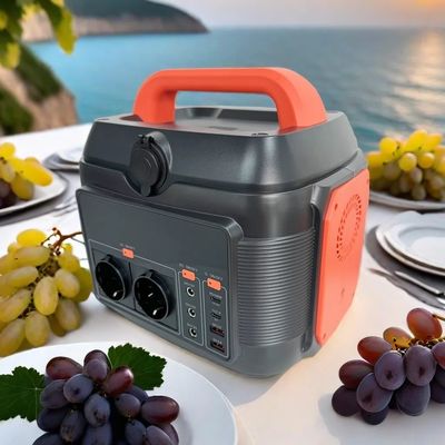 محطة توليد الطاقة المحمولة 600W 200W 300W 110V 220V مولد الطاقة الشمسية للتخييم