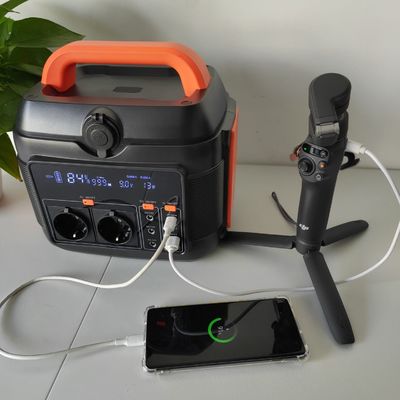 محطة الطاقة المحمولة متعددة الوظائف المباشرة 600W/576wh مع نوع C2 Pd27W الخروج