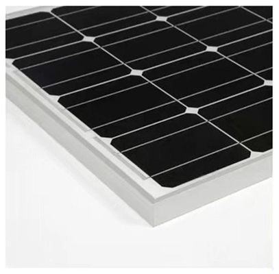 100W32 وحدات الكهرباء الكهروضوئية السيليكونية أحادية البلورات الطاقة الشمسية مع الإطار الألومنيوم مناسبة للمنزل RV البحرية