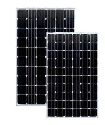 100W32 وحدات الكهرباء الكهروضوئية السيليكونية أحادية البلورات الطاقة الشمسية مع الإطار الألومنيوم مناسبة للمنزل RV البحرية