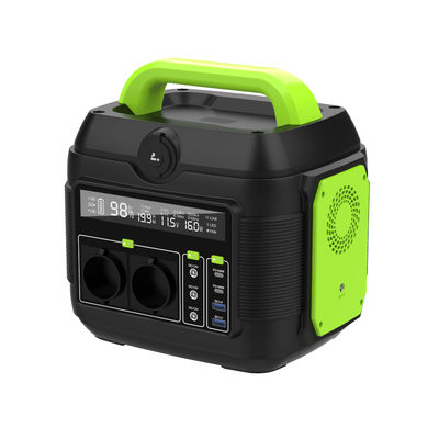 OEM / ODM 600W التخييم الطاقة المتنقلة محطة الطاقة الطارئة الداخلية مولد الطاقة الشمسية المدمج في المحول