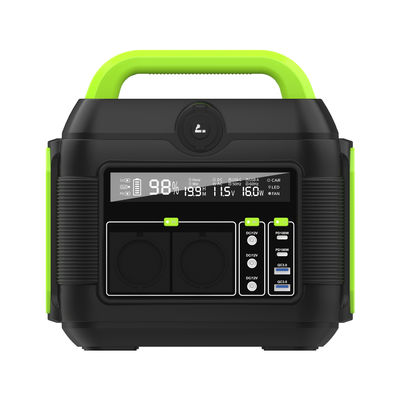 OEM / ODM 600W التخييم الطاقة المتنقلة محطة الطاقة الطارئة الداخلية مولد الطاقة الشمسية المدمج في المحول