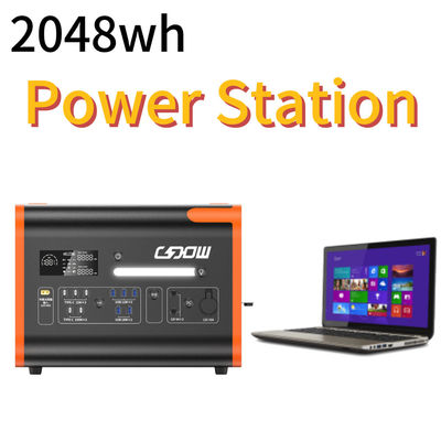 مولد الطاقة الشمسية 2200W 2500W ألواح شمسية مع محطة الطاقة المحمولة مصدر الطاقة الخاص بك