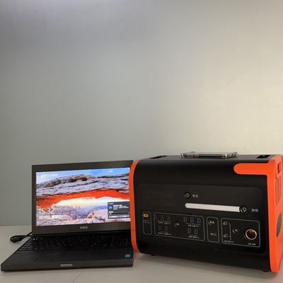 حياة أطول إمدادات الطاقة المحمولة LiFePO4 2200W نطاق تقلبات الجهد الخارجي -5%-5%