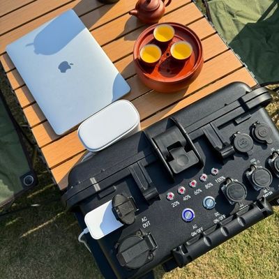 LiFePO4 5000W محطة محمولة بنك الطاقة مع 6-7 ساعة وقت الشحن مولدات شمسية