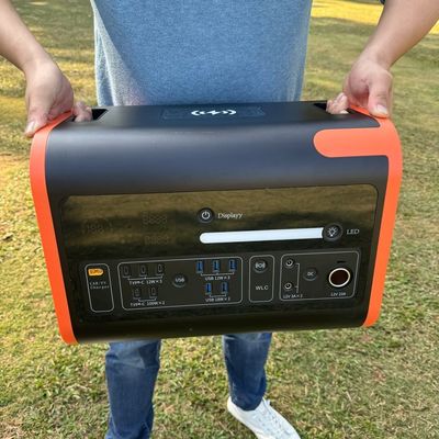 2000W 2200W مولد الطاقة الشمسية المحمولة محطة الطاقة المحمولة للعمل في الهواء الطلق