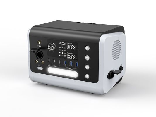 محطة توليد الطاقة المحمولة للطاقة الشمسية 600 واط HT06 600Wh مع مخرج AC 110V/230V