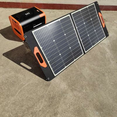 التيار المتردد الجهد الخارجي التيار المتردد 100V-120V / AC 220V-240V عاكس موجات الجانب الصافي محطة توليد الطاقة LiFePO4