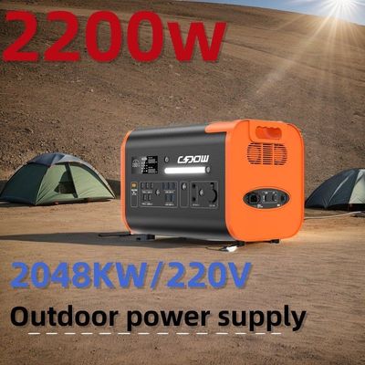 مولد شمسي محمول خارج الشبكة 600W/1000W/1800W/2200W AC 100V-120V/AC 220V-240V