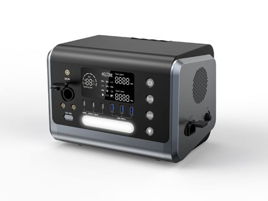 BMS محمي 600W نظام الطاقة الشمسية محرك توليد البطارية محطة الطاقة المحمولة