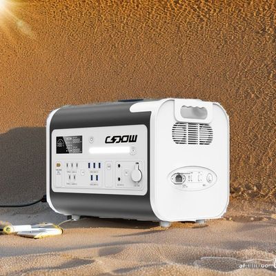 محطة توليد الكهرباء الاحتياطية للبطارية المحمولة ذات الطاقة القصوى 4400W والألواح الشمسية للطاقة