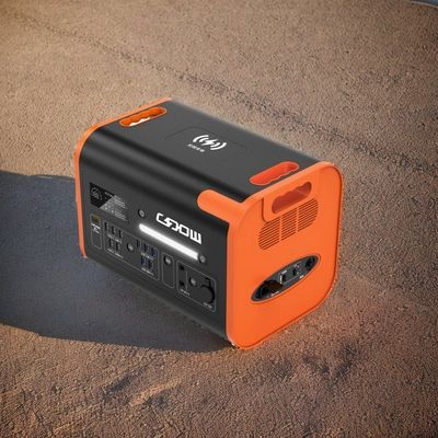 بطارية LiFePO4 الطوارئ التخييم مولد الطاقة الشمسية 1000W 2200W محطة الطاقة المحمولة