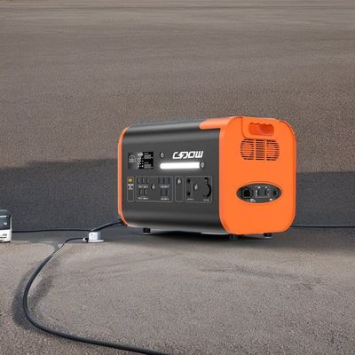 بطارية LiFePO4 الطوارئ التخييم مولد الطاقة الشمسية 1000W 2200W محطة الطاقة المحمولة
