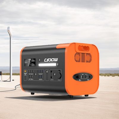 LiFePO4 15W بطاقة الطاقة الطارئة الشحن اللاسلكي مع 220 فولت الخروج وطول العمر