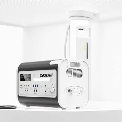 مولد شمسي قابل لإعادة الشحن بطارية LiFePO4 من 12.2000W للتخييم / المنزل / الطوارئ USB
