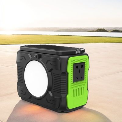 48000mAh بطارية سعة 200W نظام توليد الكهرباء الشمسية مع خروج AC / DC
