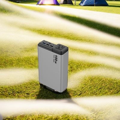 محطة بنك طاقة شمسية قابلة لإعادة التدوير 150W مثالية للتخييم في الهواء الطلق والطوارئ المنزلية