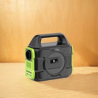 محطة طاقة محمولة شحن 110/220 فولت AC مع شاشة LCD وبطارية الليثيوم 300W