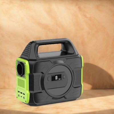 محطة طاقة محمولة شحن 110/220 فولت AC مع شاشة LCD وبطارية الليثيوم 300W