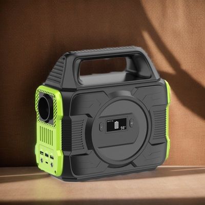 MPPT 300W محطة طاقة بطارية الليثيوم الصغيرة المحمولة لنظام احتياطي الطاقة المنزلي