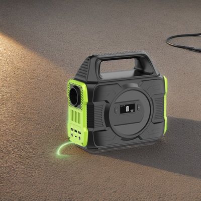 MPPT 300W محطة طاقة بطارية الليثيوم الصغيرة المحمولة لنظام احتياطي الطاقة المنزلي