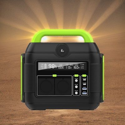 محطة توليد الكهرباء سريعة الشحن 600W/160000mAh قابلة لإعادة التدوير 110V المحمول AC / DC / USB / Type-C Power Bank S6