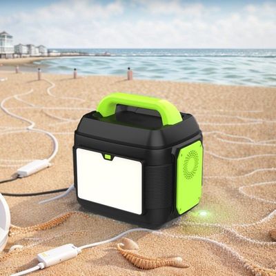 576wh المدخل الشمسي محطة توليد الطاقة المحمولة 600W الخروج التخييم USB C-Type DC AC الخروج