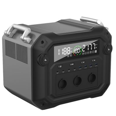 1200W شحن 2500W مولد طاقة عالية للطاقة الشمسية لمحطة الطاقة المحمولة المنزلية
