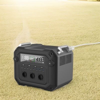 1200W شحن 2500W مولد طاقة عالية للطاقة الشمسية لمحطة الطاقة المحمولة المنزلية